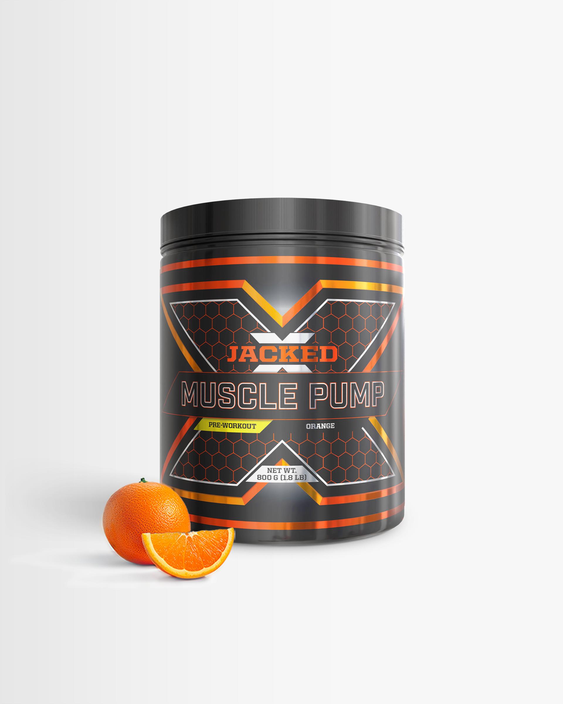 JACKED 2 x JACKED 2st Muscle Pump Orange