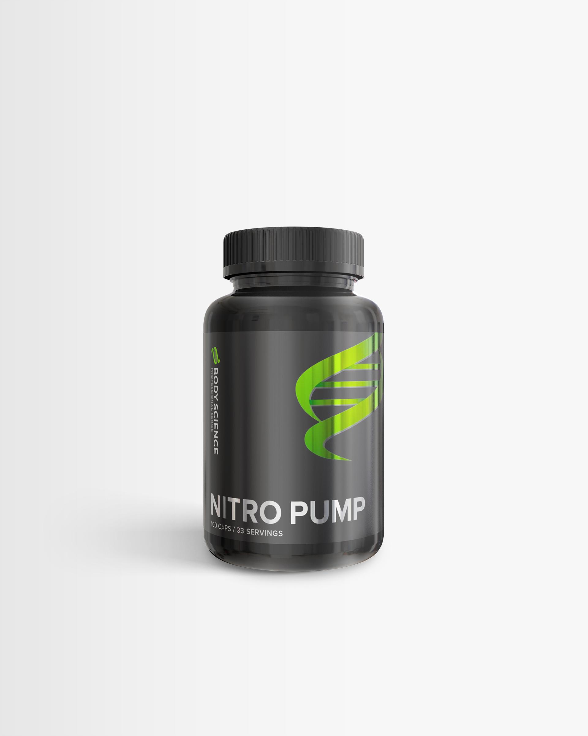 Body Science Body Science Nitro Pump - 100 kapsler - PWO, Pre-Workout