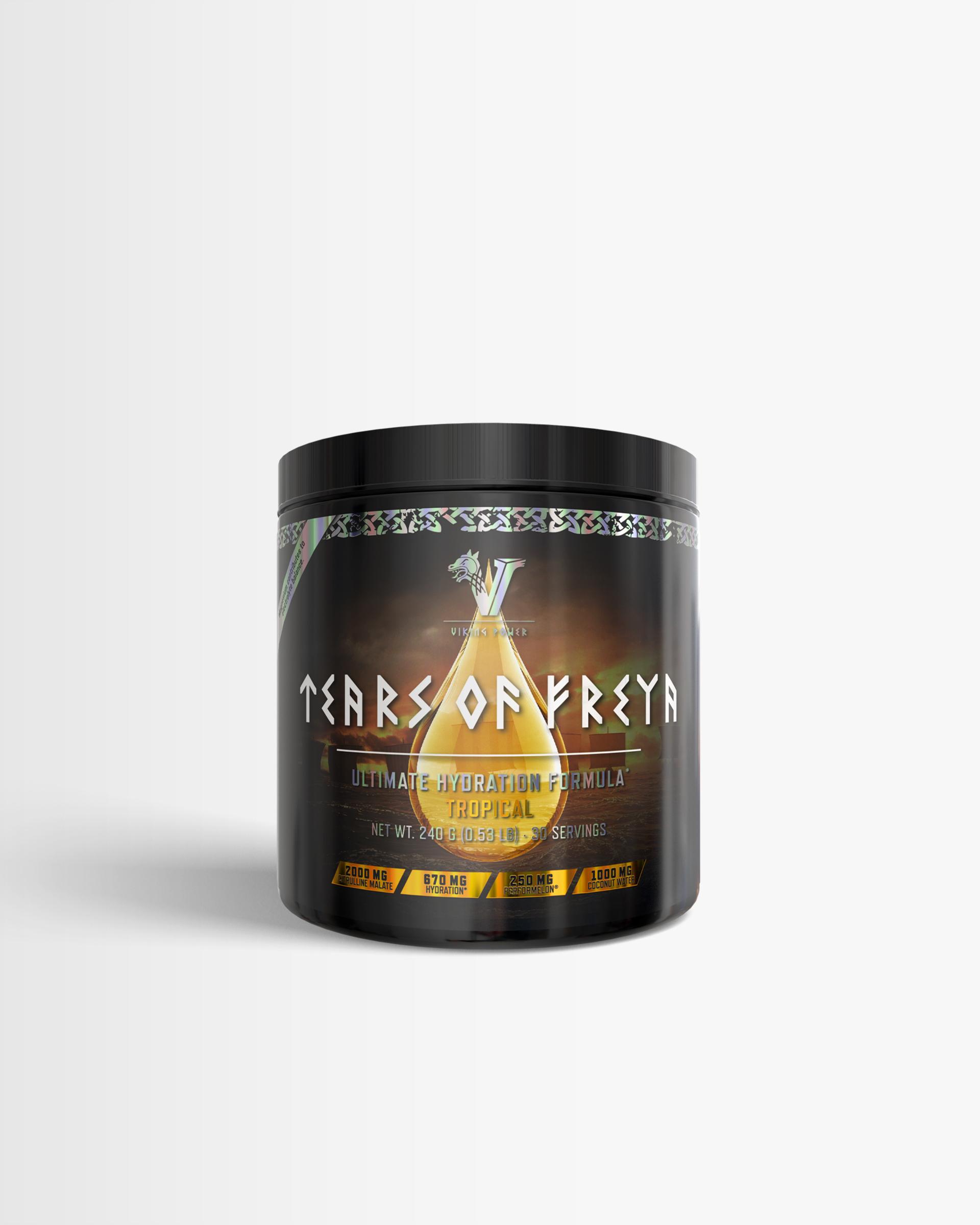 Viking Power 2 x Viking Power Tears Of Freya - Væskeerstatning - 240g - Tropical