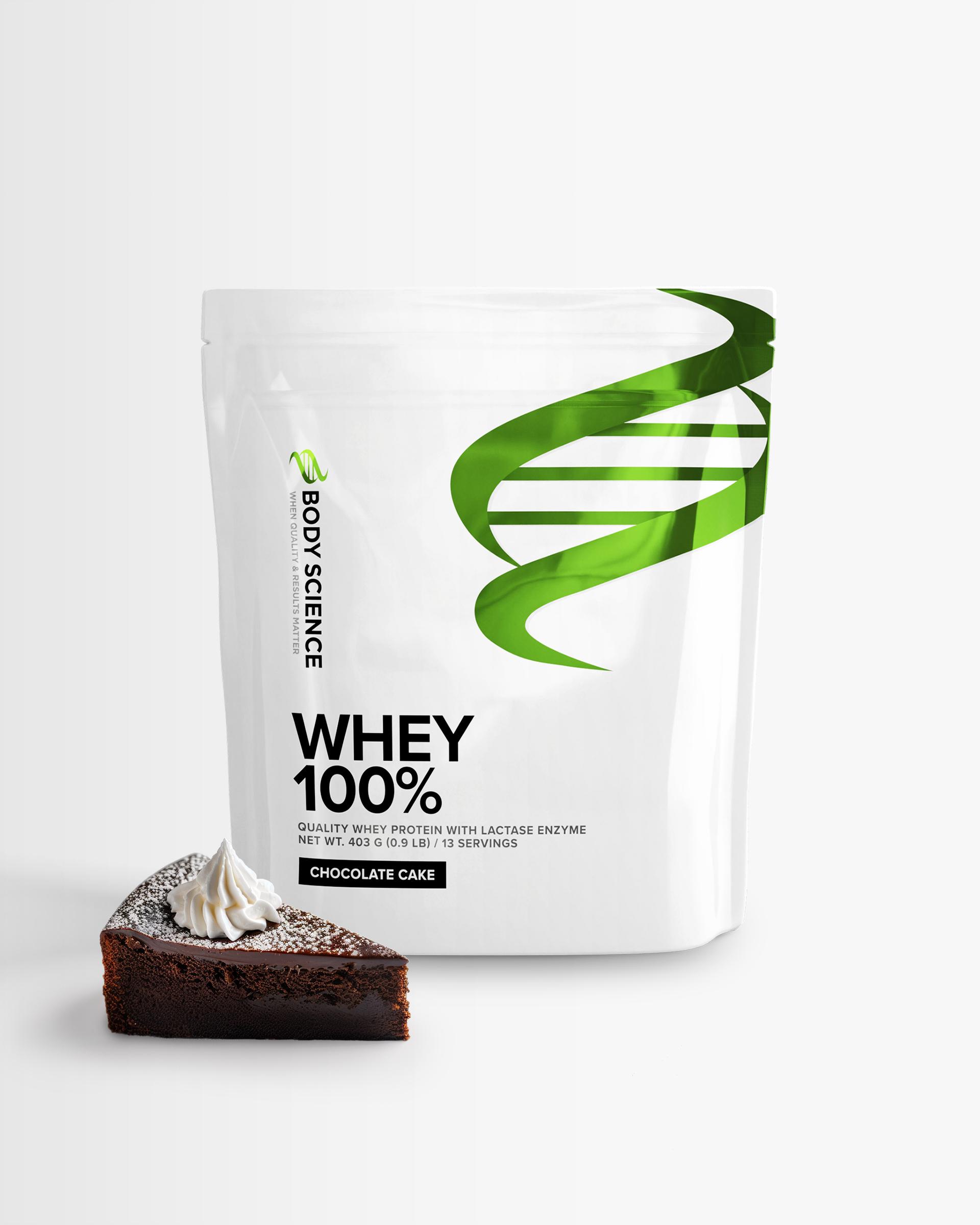 Body Science Body Science Whey 100% - 400 g - Chocolate Cake