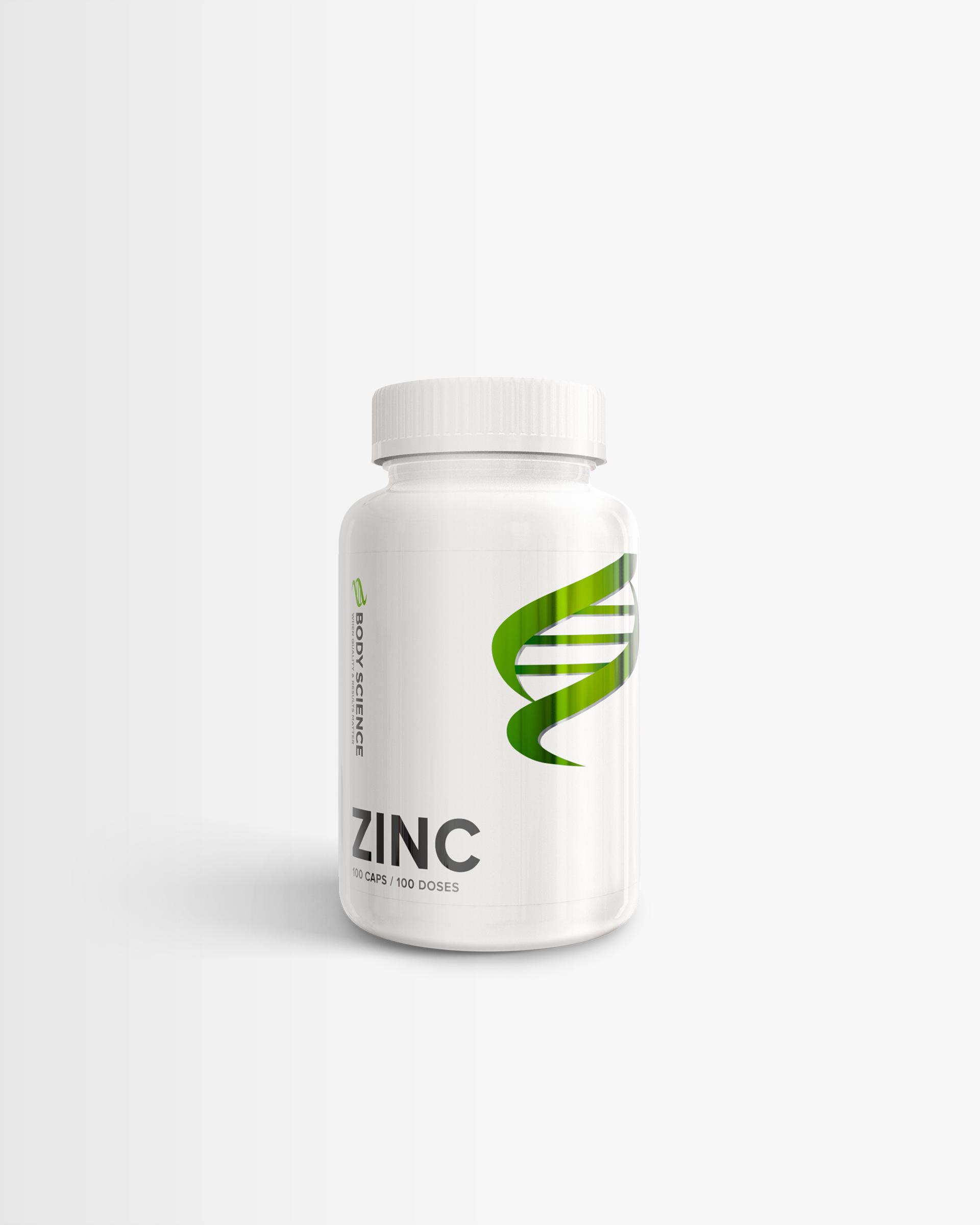 Body Science 2 x Sink – Body Science Zinc, 100 kapsler - Mineraler