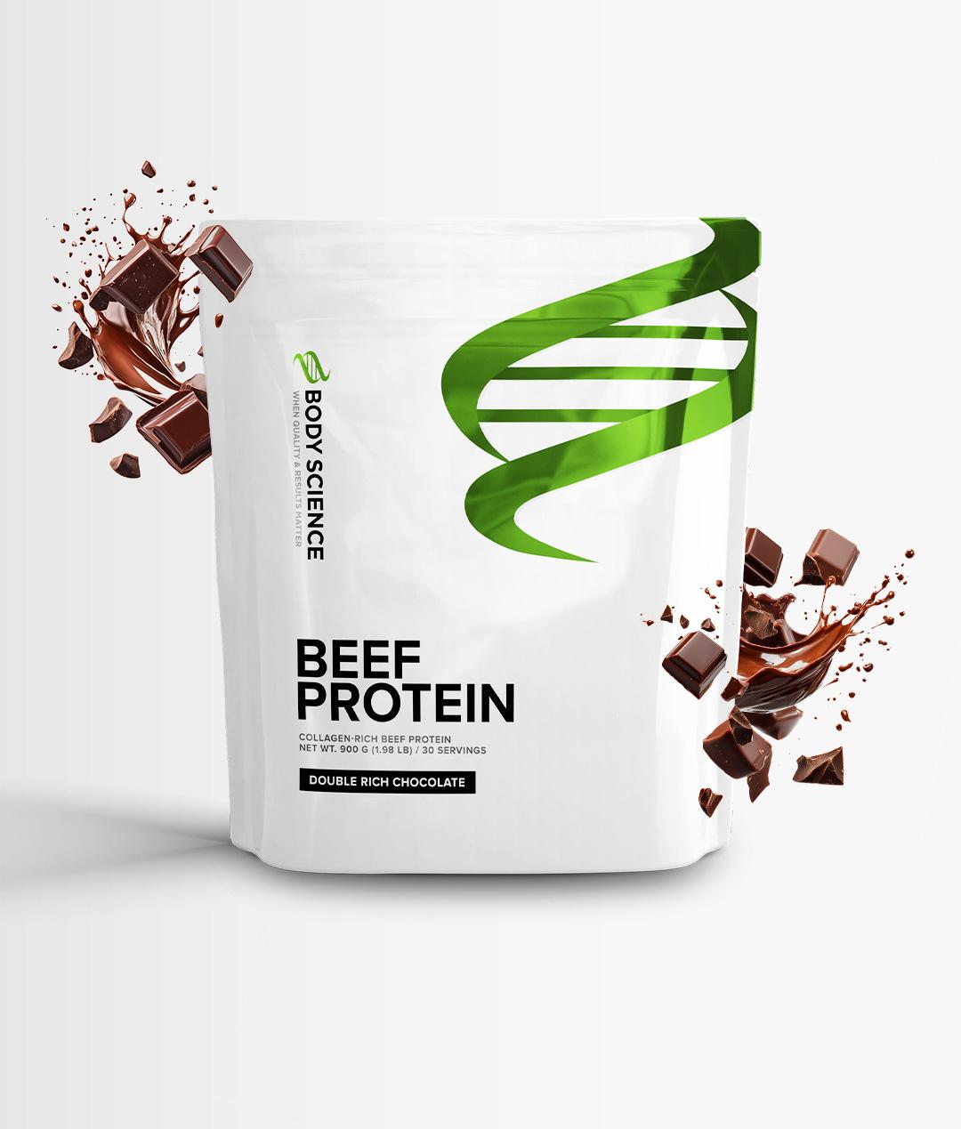 Body Science Body Science Beef Protein - Double Rich Chocolate - 900g