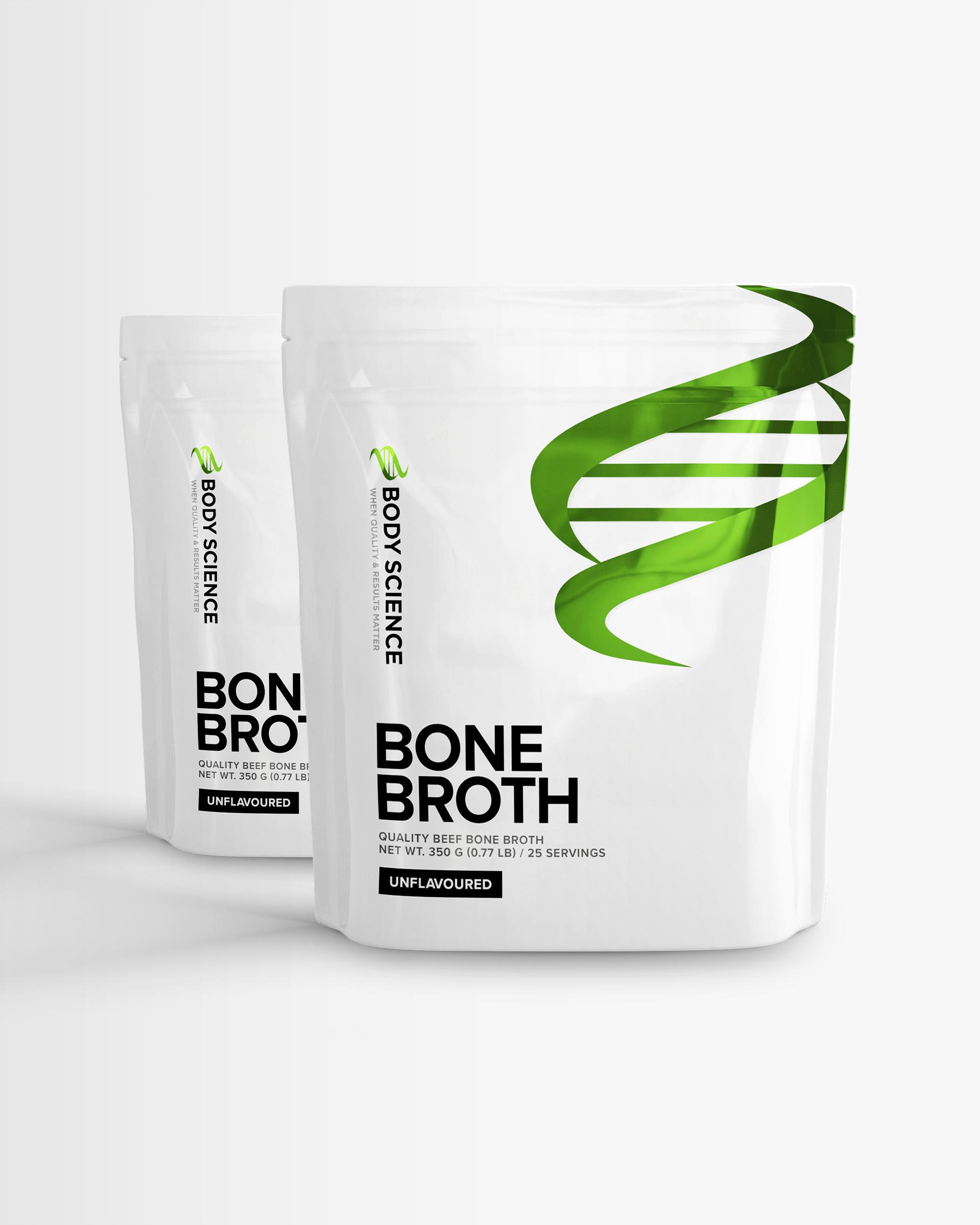 Body Science 2 x Body Science Bone Broth - Benkraftpulver - 350g