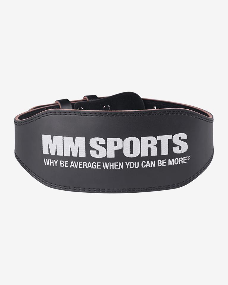 MM Sports MM Sports Leather Belt - Løftebelte - XS
