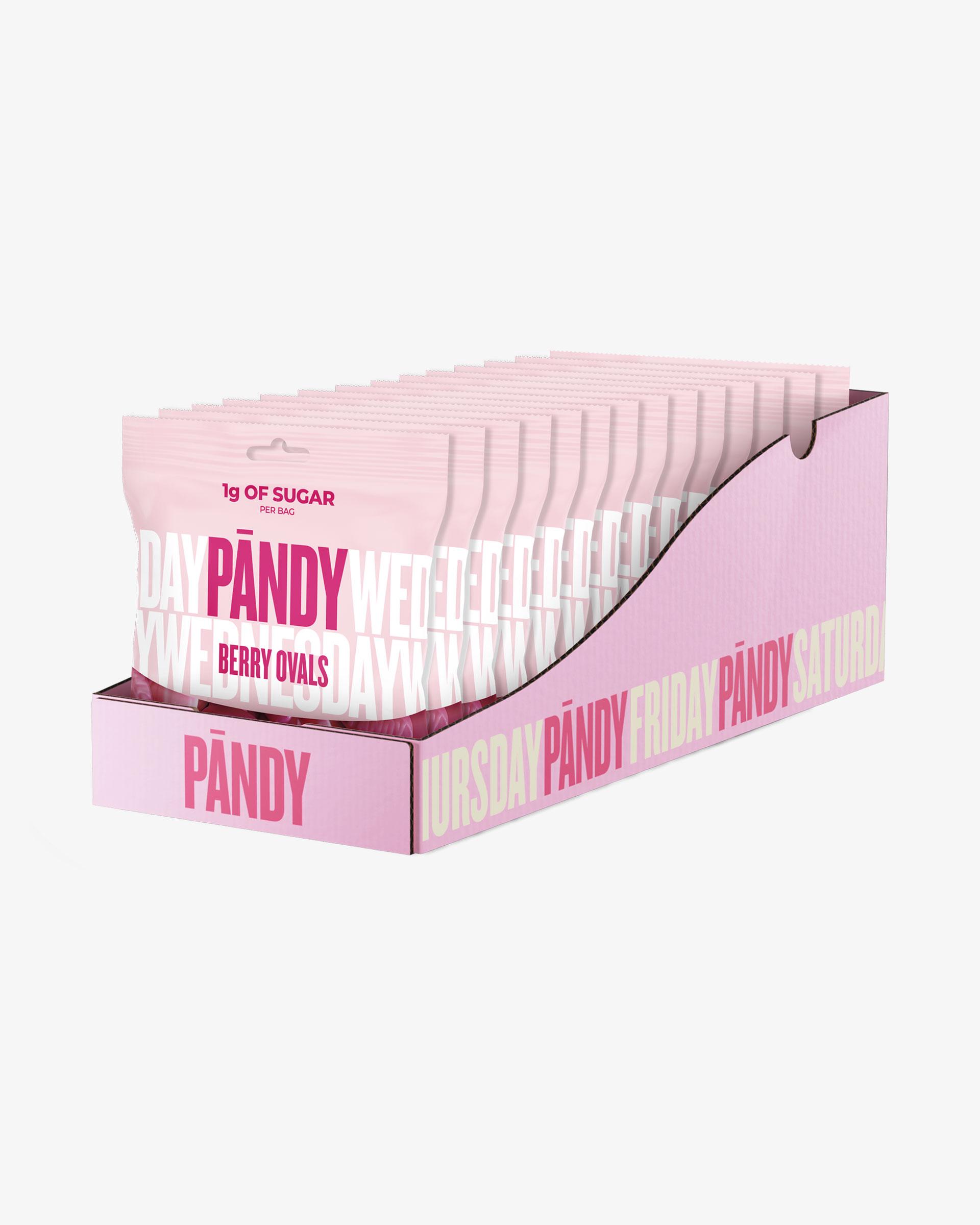 Pändy Pändy Candy Berry Ovals - 50g