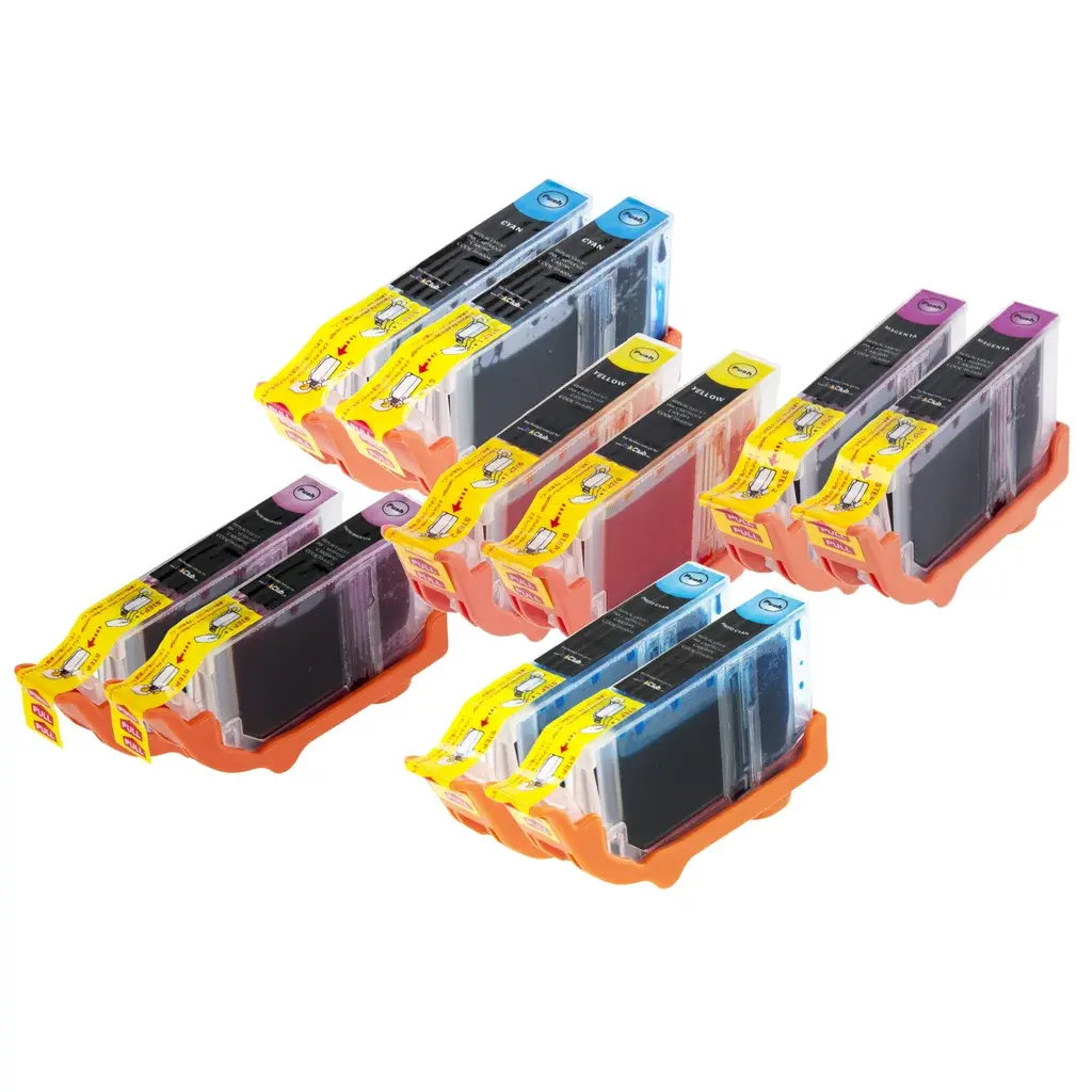 inkClub Multipack, 10 blekkpatroner, 2x(C/M/Y/PC/PM)