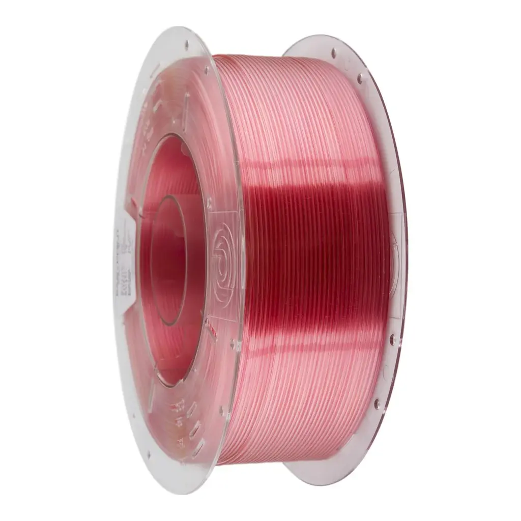 Prima Prima PrimaCreator EasyPrint PETG 1.75mm 1 kg Rød gjennomsiktig