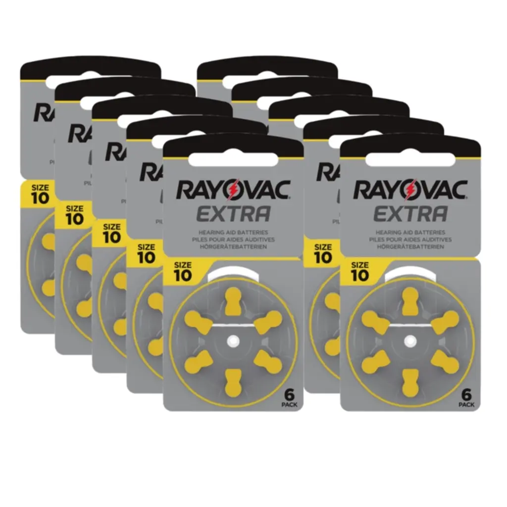 RAYOVAC RAYOVAC Rayovac Extra Advanced ACT 10 gul 10-pakk