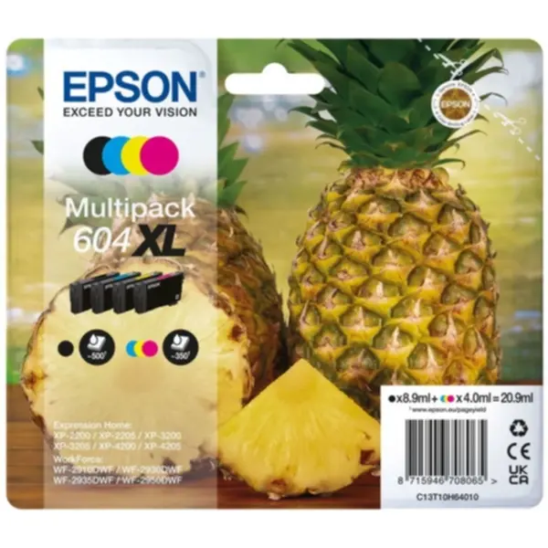 Epson Epson Blekkpatron MultiPack Epson 604XL Bk,C,M,Y