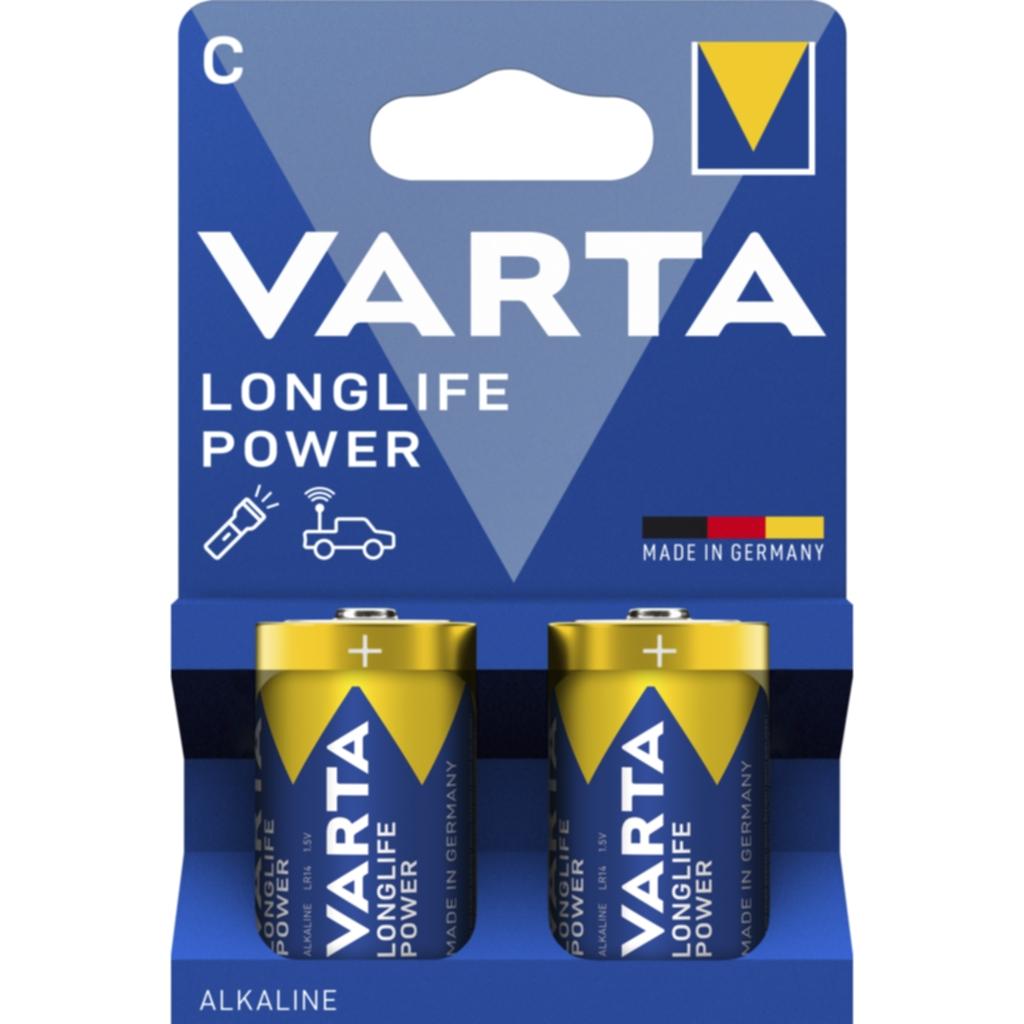 Varta Varta Varta Longlife Power C batteri - 2 pakning