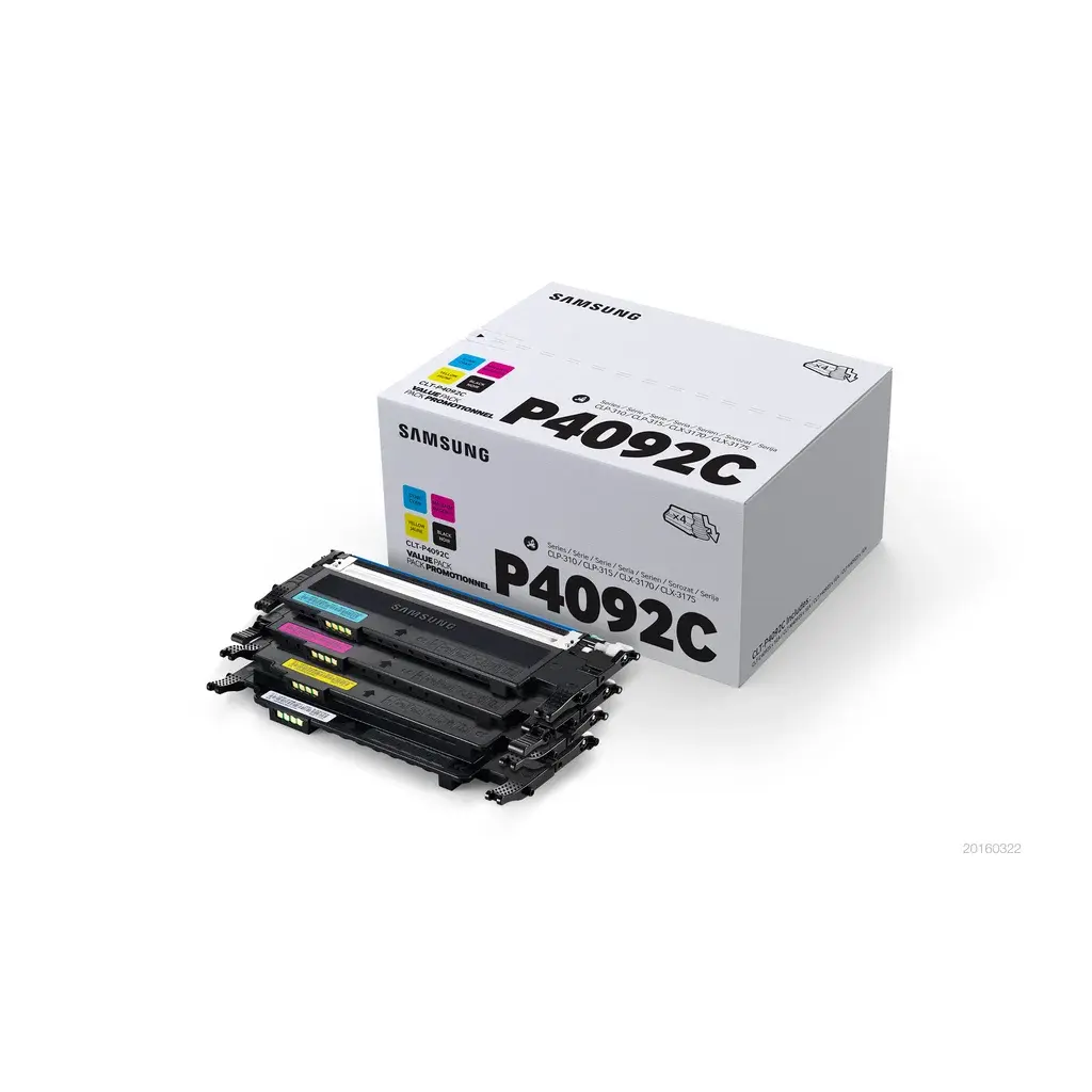 Samsung Samsung Tonerer B/C/M/Y, Rainbow kit
