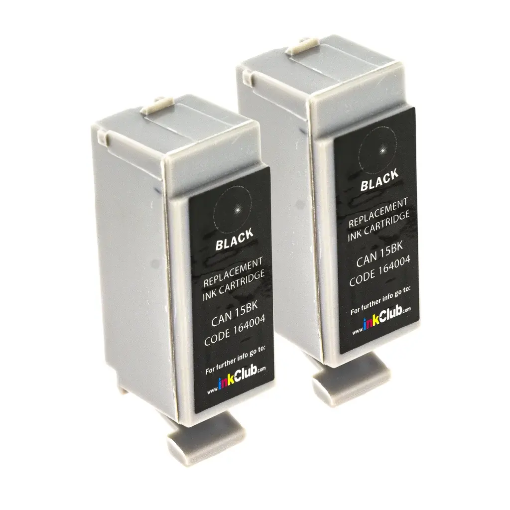 inkClub Blekkpatron sort 5.5ml, 2pk