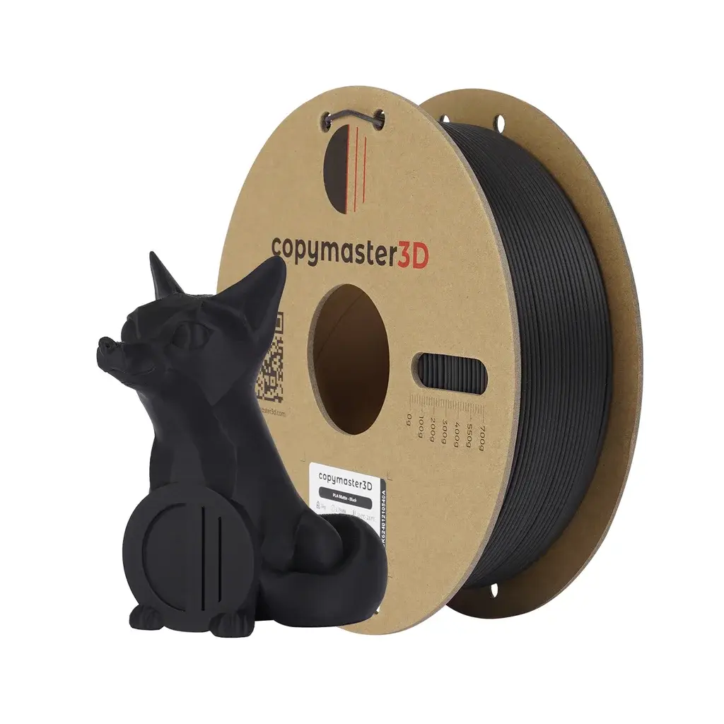 Prima Prima Copymaster3D PLA Matte - Black - 1.75mm - 1kg
