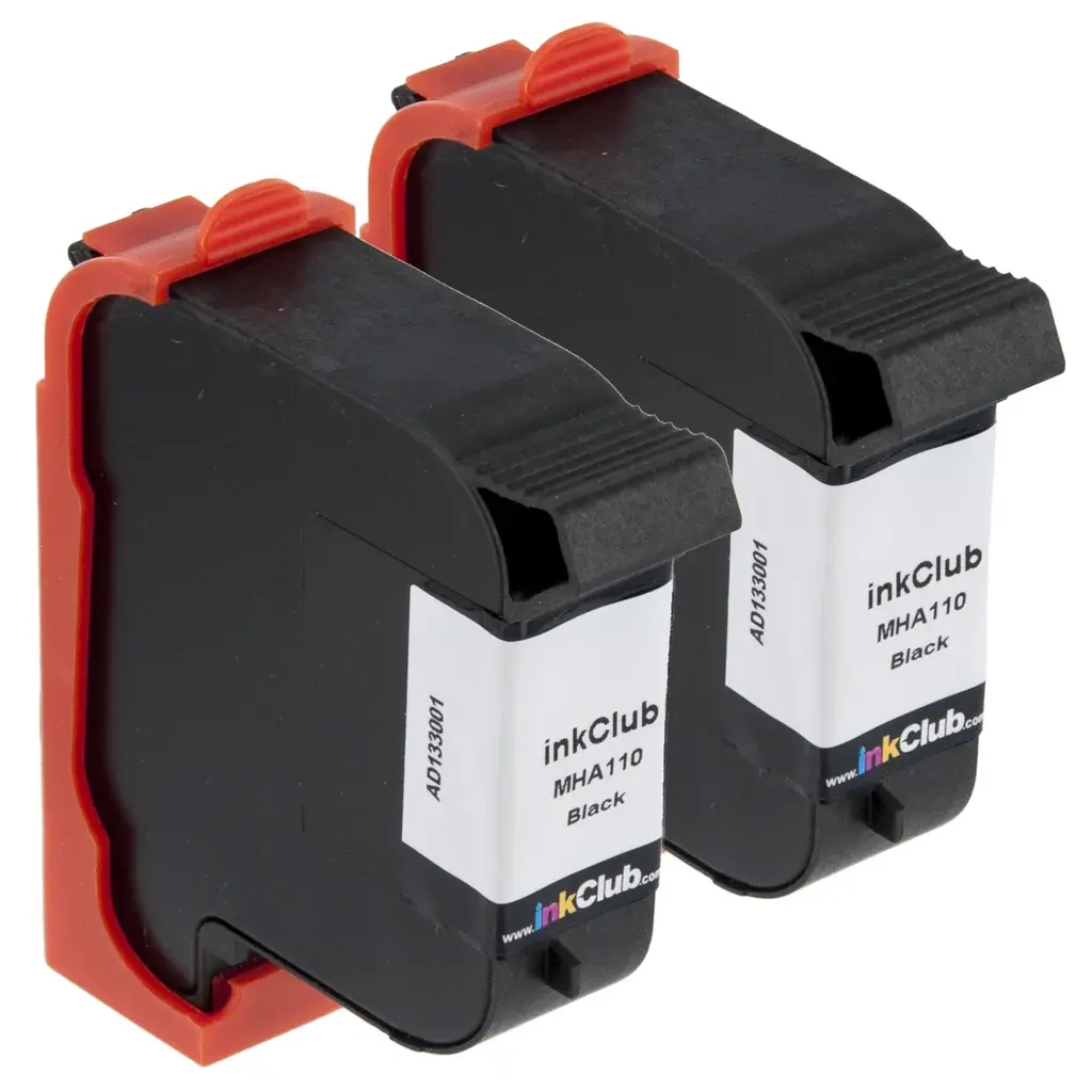 inkClub Blekkpatron sort 700 sider, 2pk
