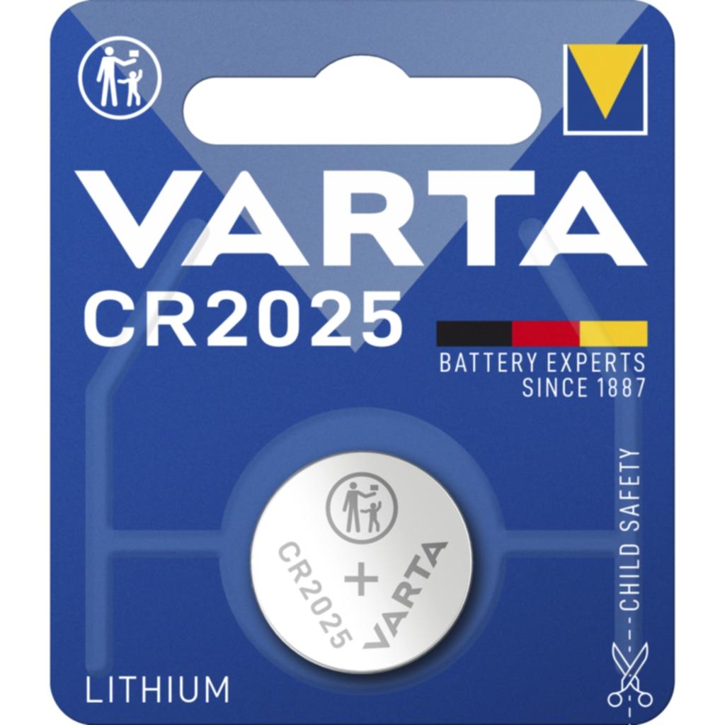 Varta Varta Varta CR2025 Litium knappcelle batteri - 1 Pakke