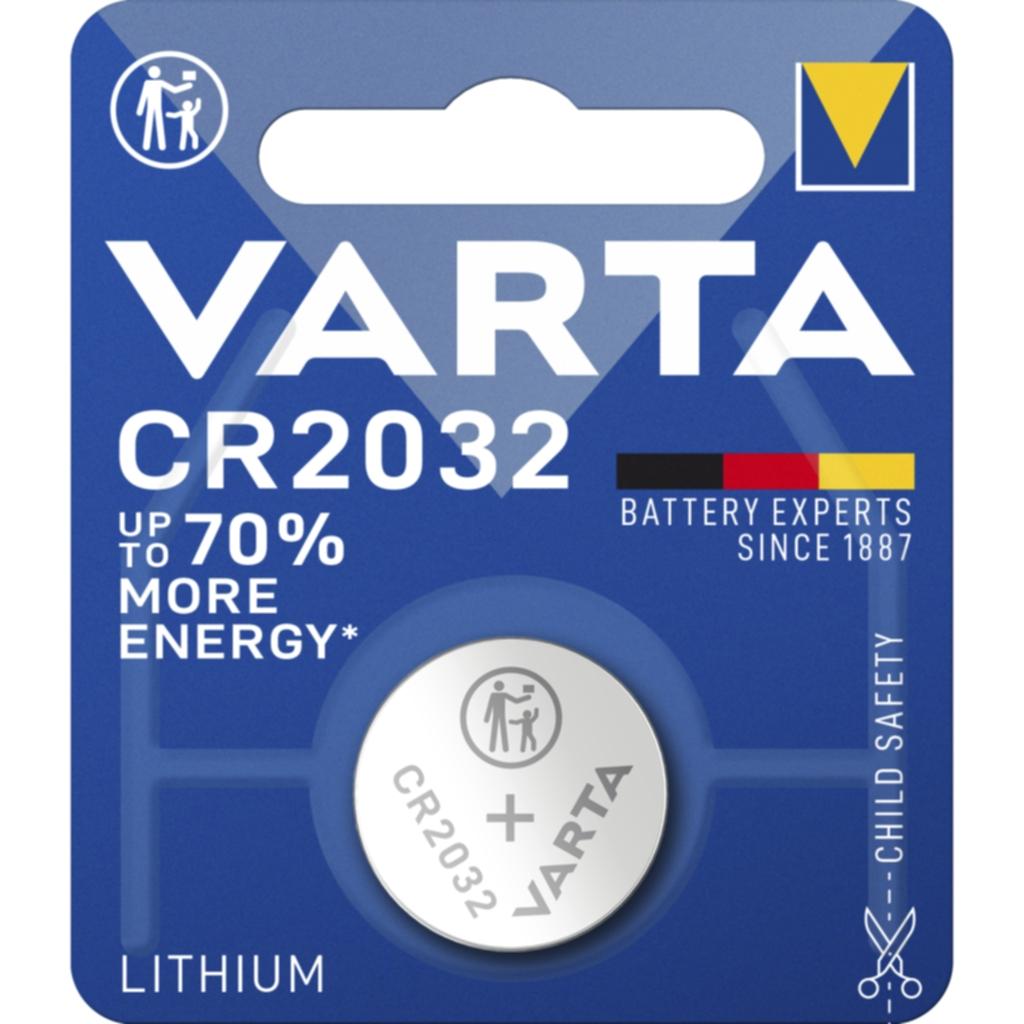 Varta Varta Varta CR2032 Litium knappcelle batteri - 1 Pakke