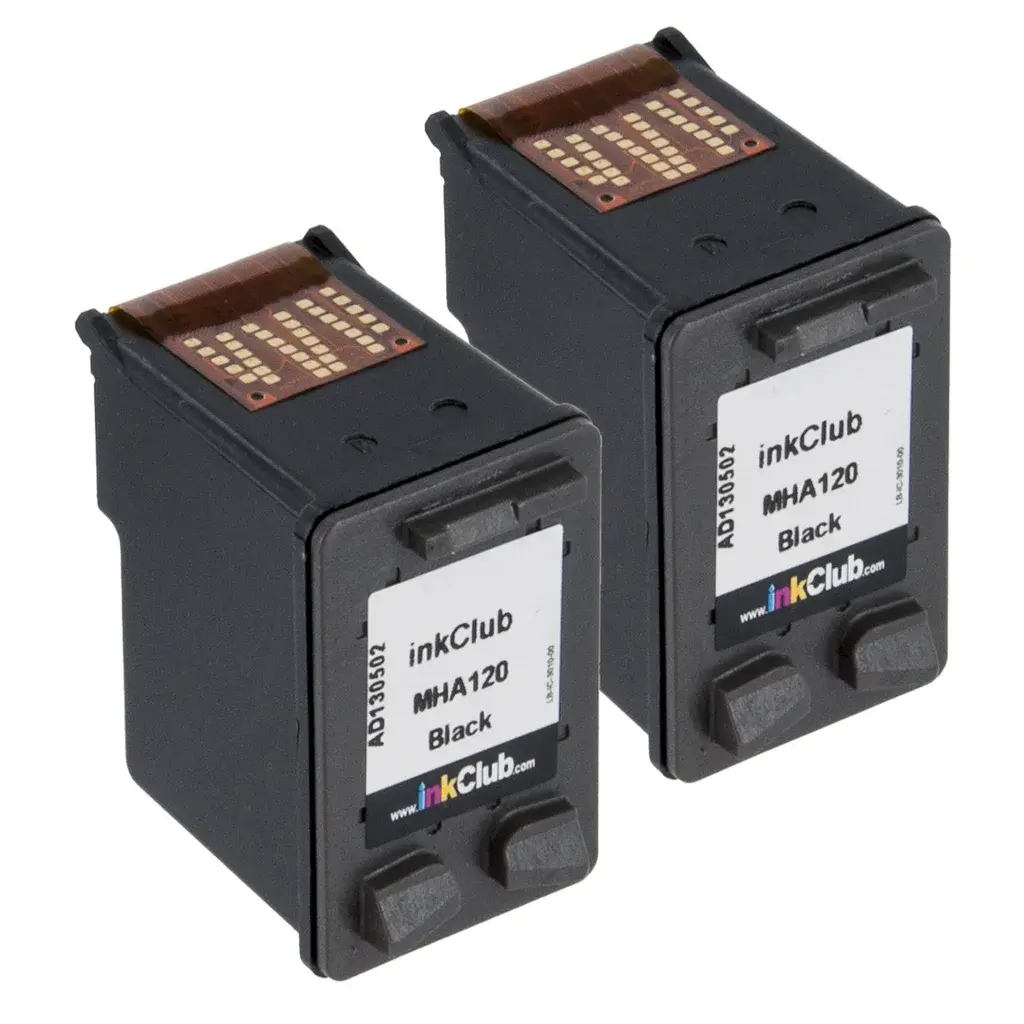 inkClub Blekkpatron sort 635 sider, 2pk