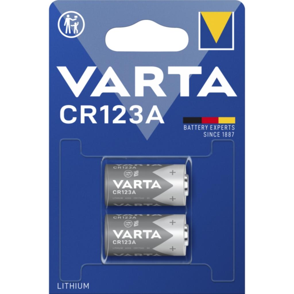 Varta Varta Varta Profesjonelt litium CR123A batteri - 2-pakning