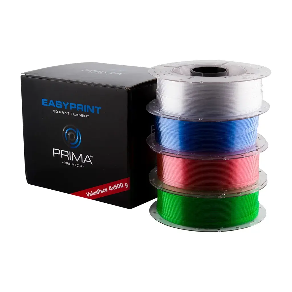Prima Prima PrimaCreator EasyPrint PETG 1,75 mm 4x500g Verdi Pakke