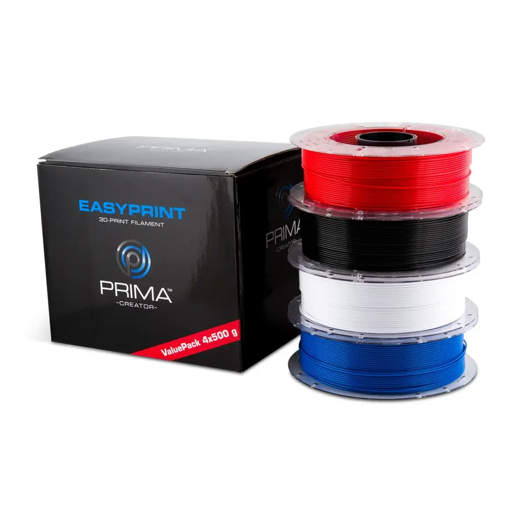 Prima Prima PrimaCreator EasyPrint PLA 1,75 mm 4x500g Verdi Pakke
