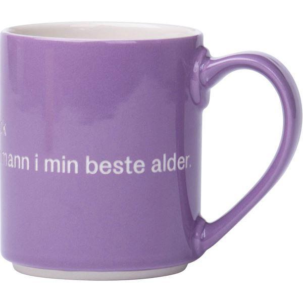 Design House Stockholm Design House Stockholm - Lindgren krus "Jeg er en vakker" 35 cl lilla