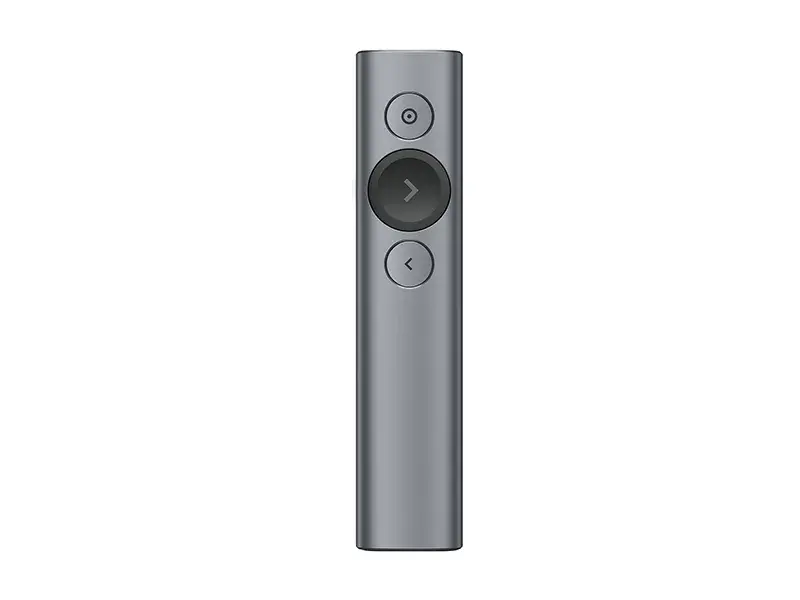 Logitech Logitech Spotlight - Presentasjonsfjernstyring - 3 knapper - skifergrå
