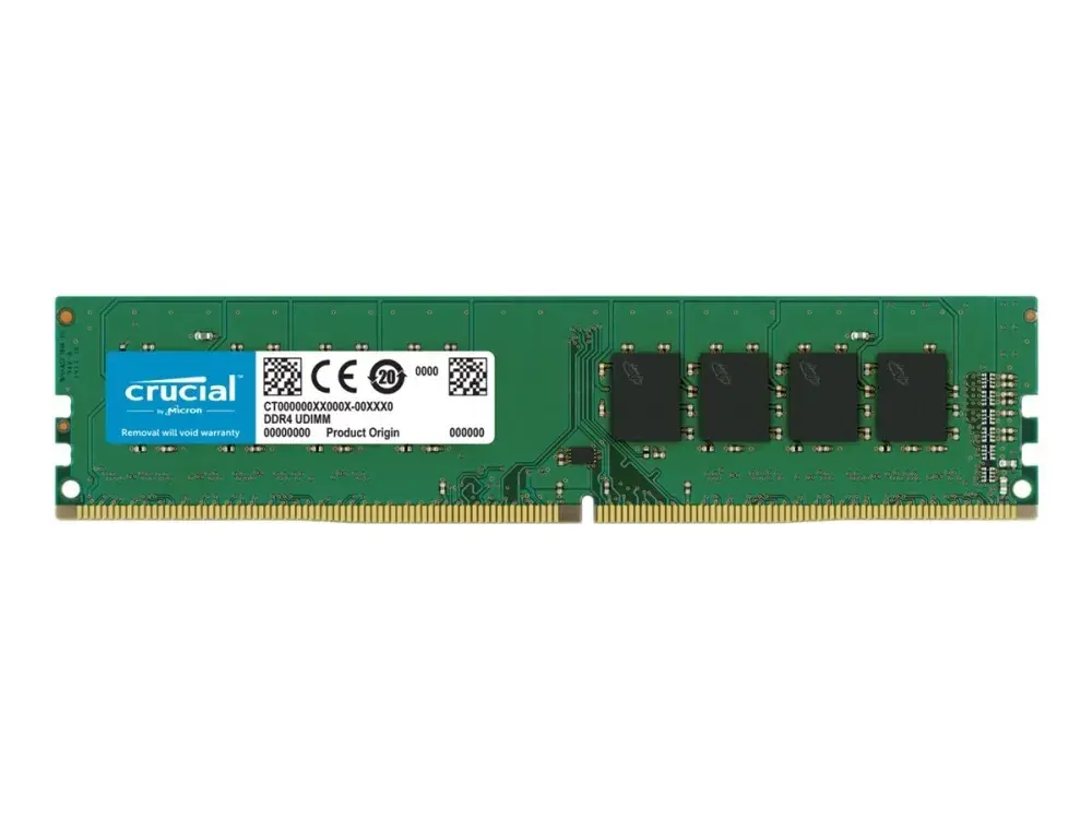 Crucial - DDR4 - modul - 16 GB - DIMM 288-pin - 3200 MT/s / PC4-25600 - CL22 - 1.2 V - ikke-bufret - ikke-ECC