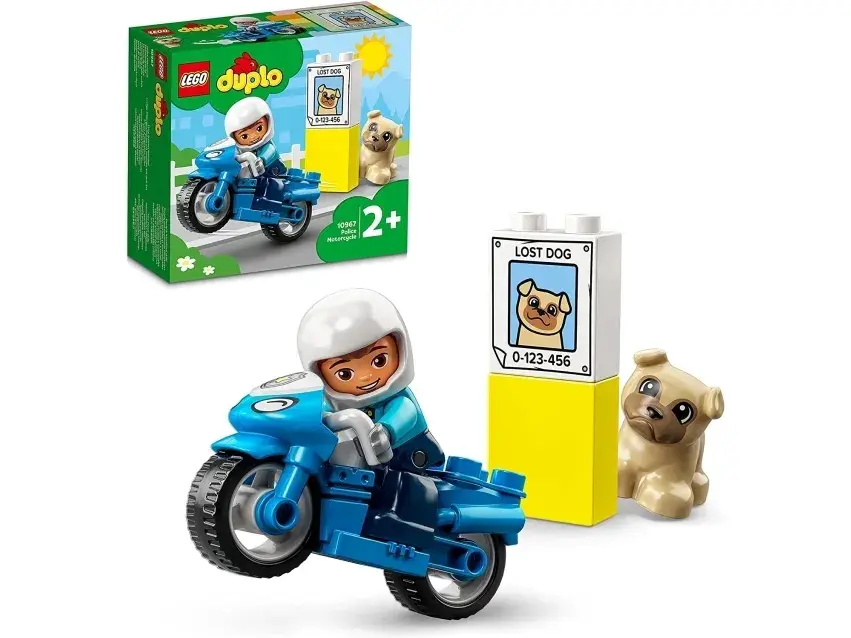 LEGO LEGO DUPLO Town 10967 Politimotorsykkel