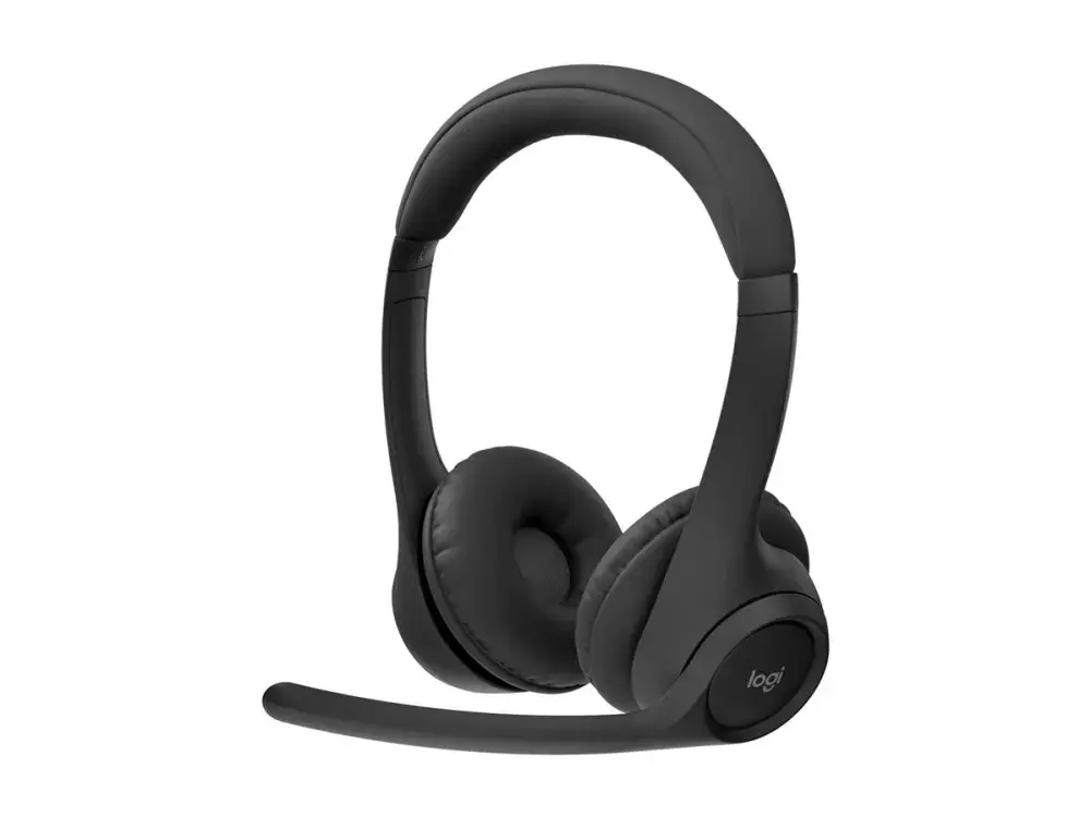 Logitech Logitech Zone 300 - Headset - på øret - Bluetooth - trådløs - midnat sort
