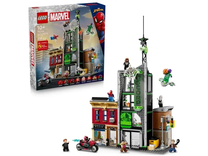LEGO LEGO Super Heroes 76324 Spider-Man mot Oscorp