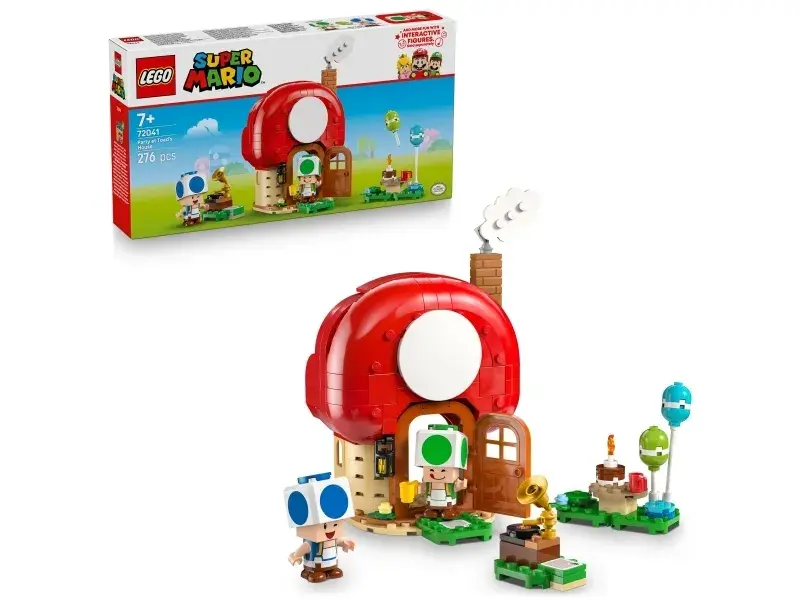 LEGO LEGO Super Mario 72041 Fest i Toad House