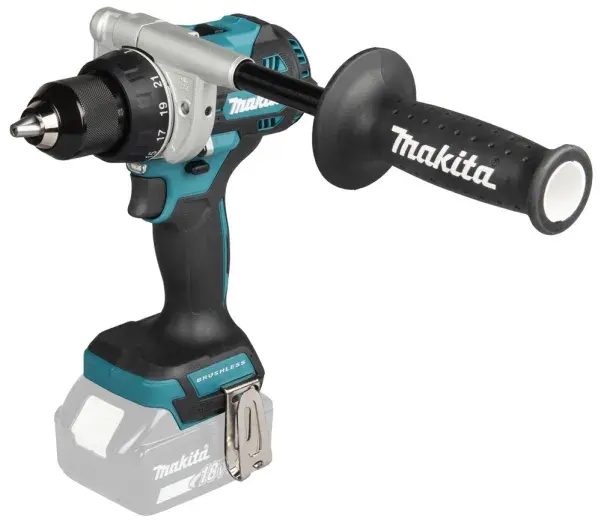 Makita Makita DDF492Z, Boremaskin med pistolgrep, Nøkkelløs, Børsteløs, Drill, Blå, Svart, 1,3 cm - SOLO