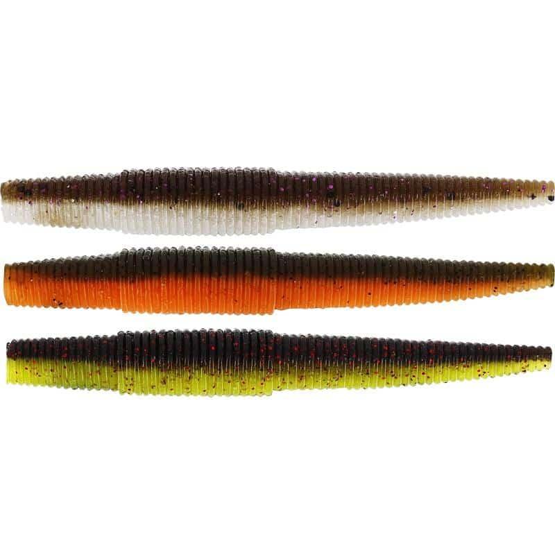 Westin Westin Ned Worm 11cm 7g Dark Water Mix 5pcs