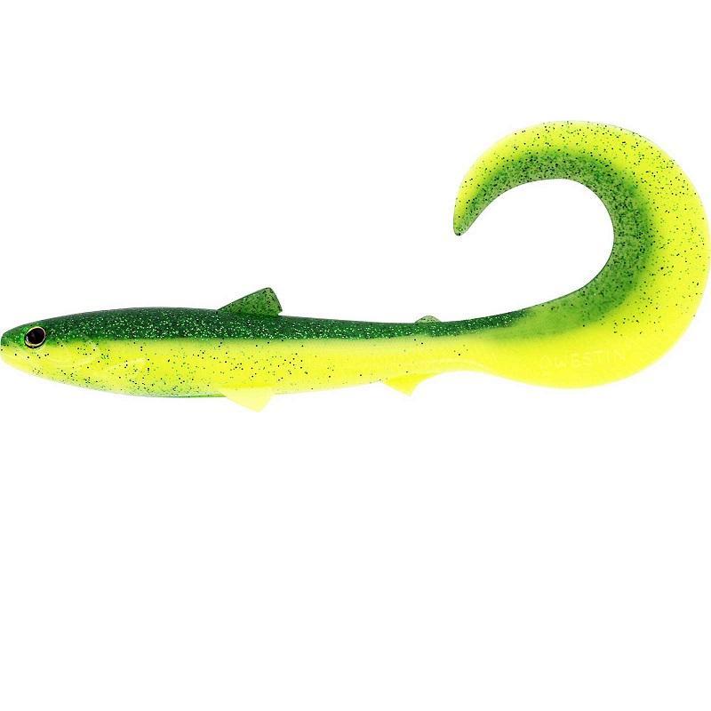 Westin Westin BullTeez Curltail 10cm 6g Fireflash 2pcs