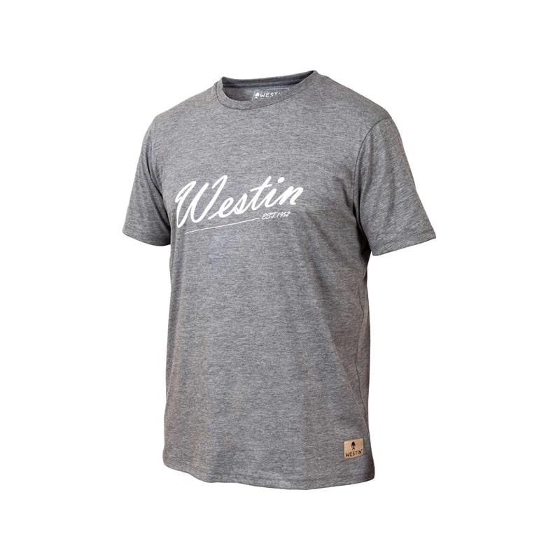 Westin Old School T-Shirt XL Grey Melange