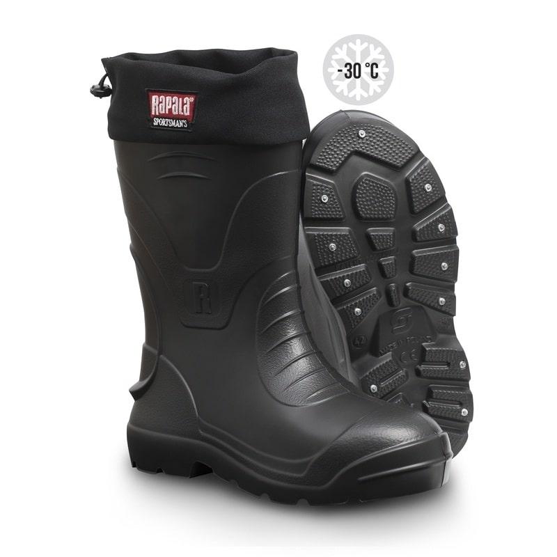 Rapala Sportsman Spiked Ice Fishing Boots Short Size 42 (-30°C)