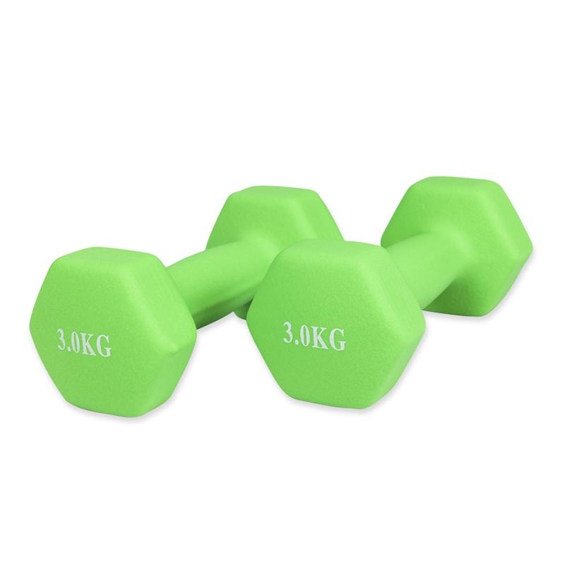 active sports gear ASG Neopren Manualsett - 2 x 3 kg