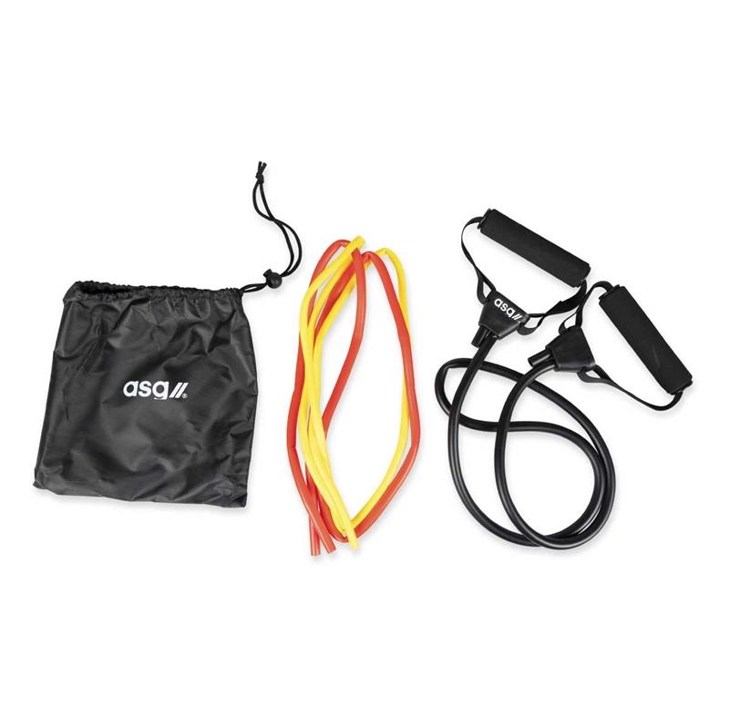 active sports gear ASG Justerbar Treningsstrikk med håndtak