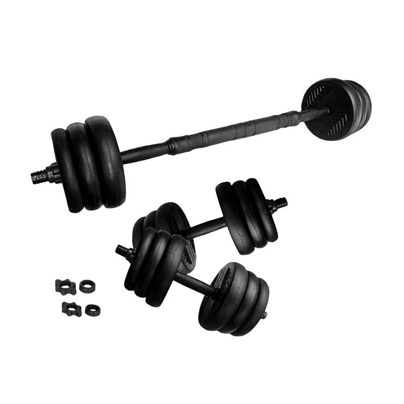 active sports gear ASG Justerbart Vektsett - Svart/Svart - Flere Vektklasser