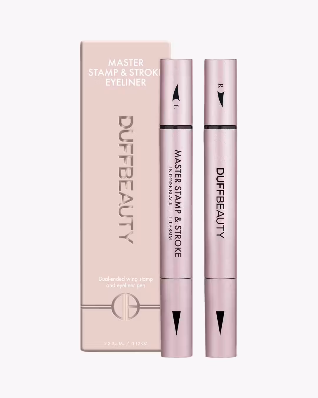 DUFFBEAUTY Master Stamp And Stroke Eyeliner 8mm 2 x 3,5 ml (Farge: Intense Black)