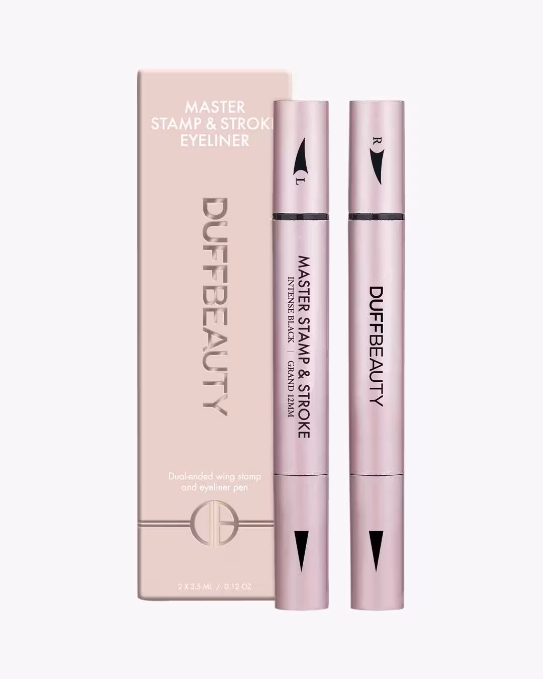 DUFFBEAUTY Master Stamp And Stroke Eyeliner 12mm 2 x 3,5 ml (Farge: Intense Black)