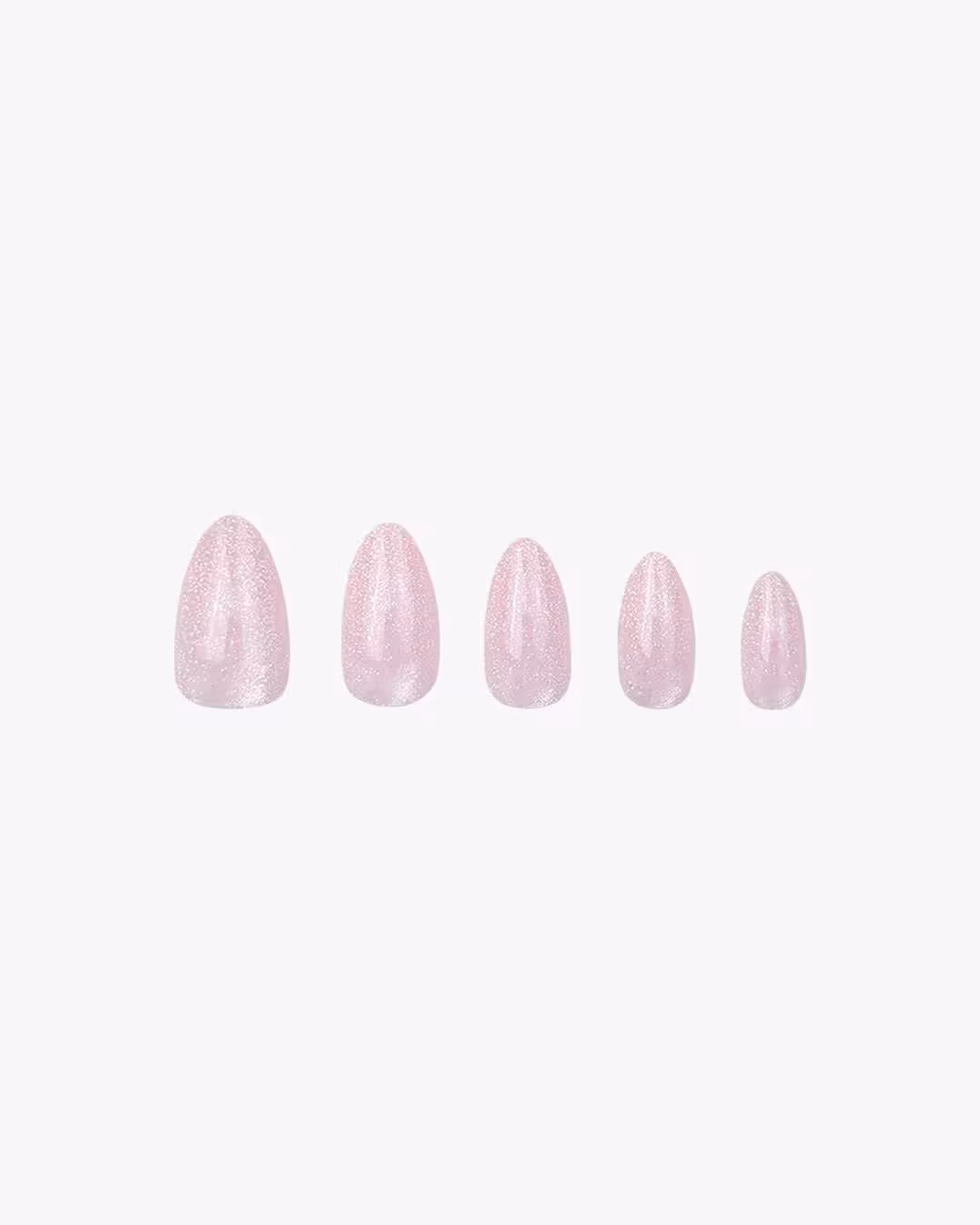 DUFFBEAUTY Reusable Press-On Nails Pink Galaxy 30 stk