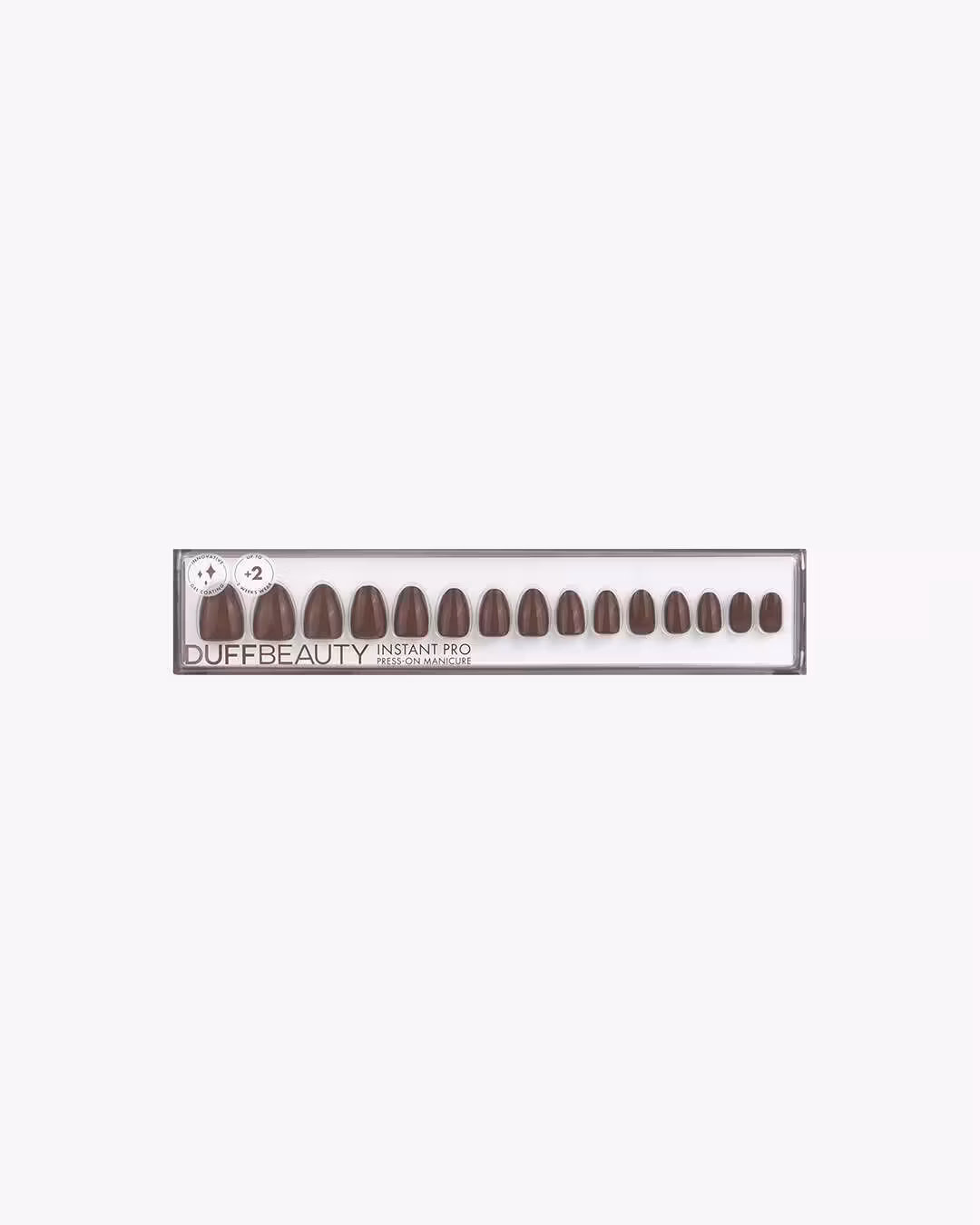DUFFBEAUTY Instant Pro Press-On Nails Espresso 30 stk