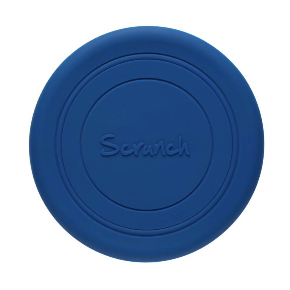 Scrunch Scrunch - Frisbee Silikon Blå - Onesize