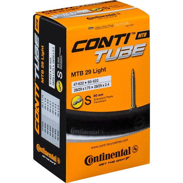 Continental Continental lettvekts terrengsykklel slange 29 1.75-2.4" Racer Ventil 60 MM