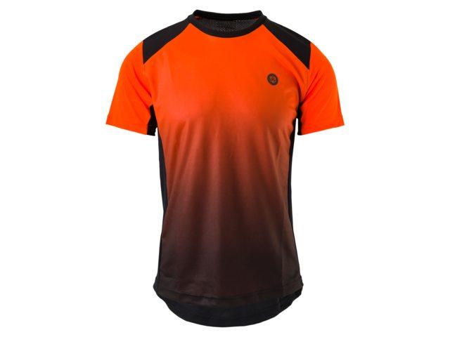 AGU AGU Kortermet MTB Jersey Sort/Oransj