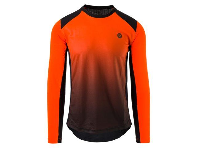 AGU AGU Langermet MTB Jersey Sort/Oransj