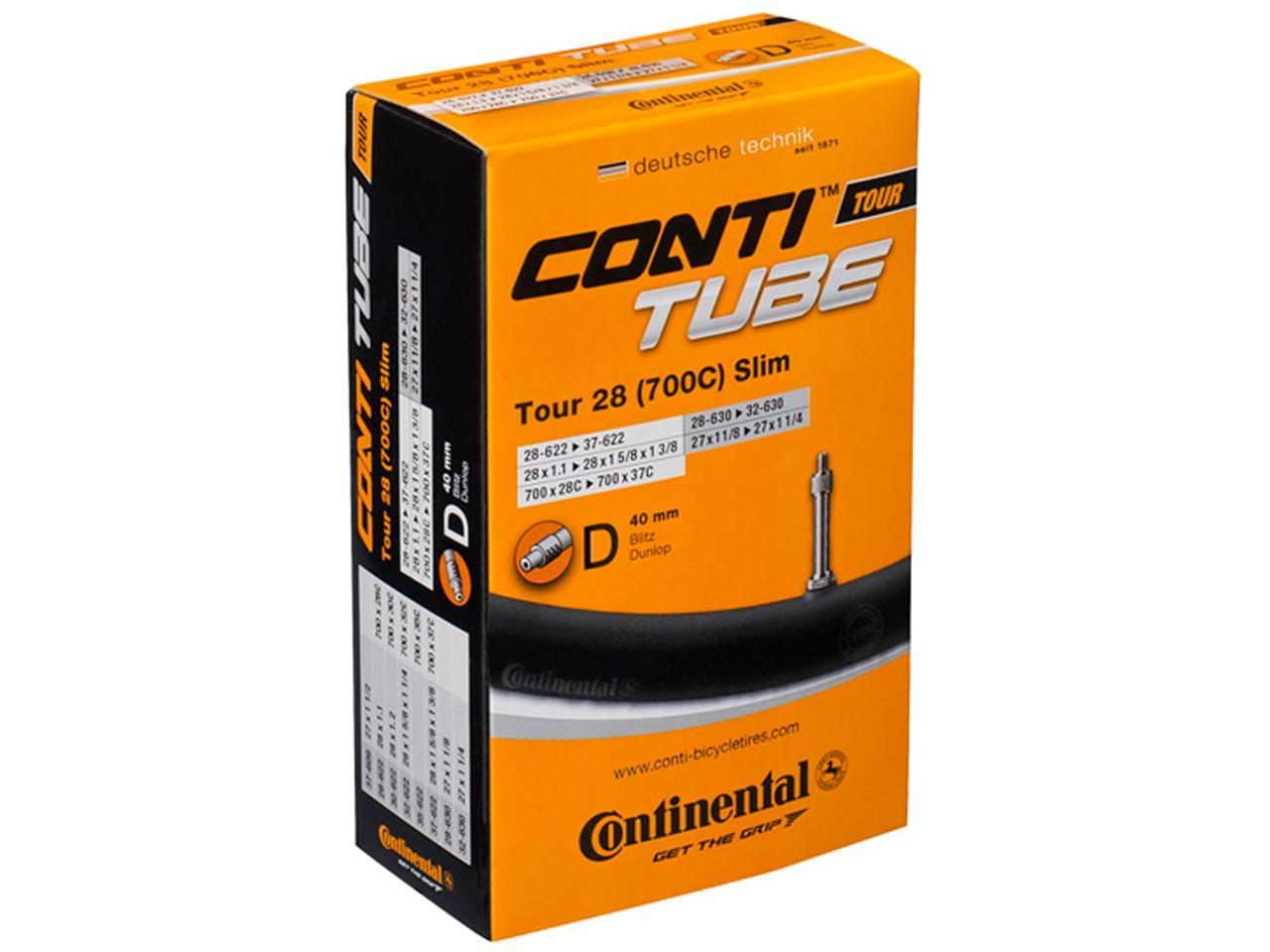 Continental Continental 700 x 28-37C slange Dunlop Ventil
