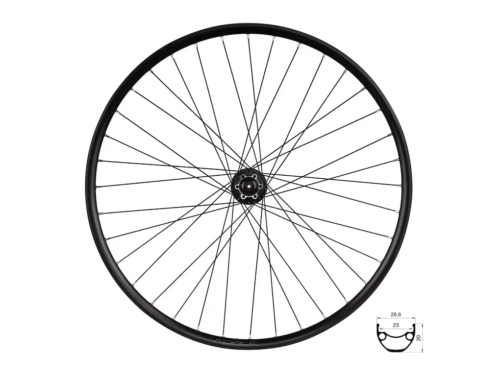 Force Force XC bakhjul 29" Shimano 8-11 speed disc 6 bolt 36 eiker