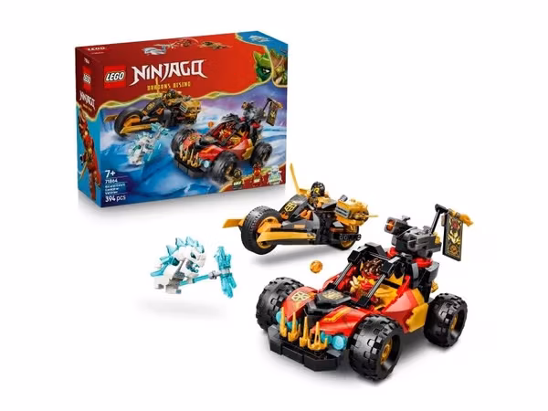 LEGO LEGO Ninjago 71864 Kai og Coles kombokjøretøy